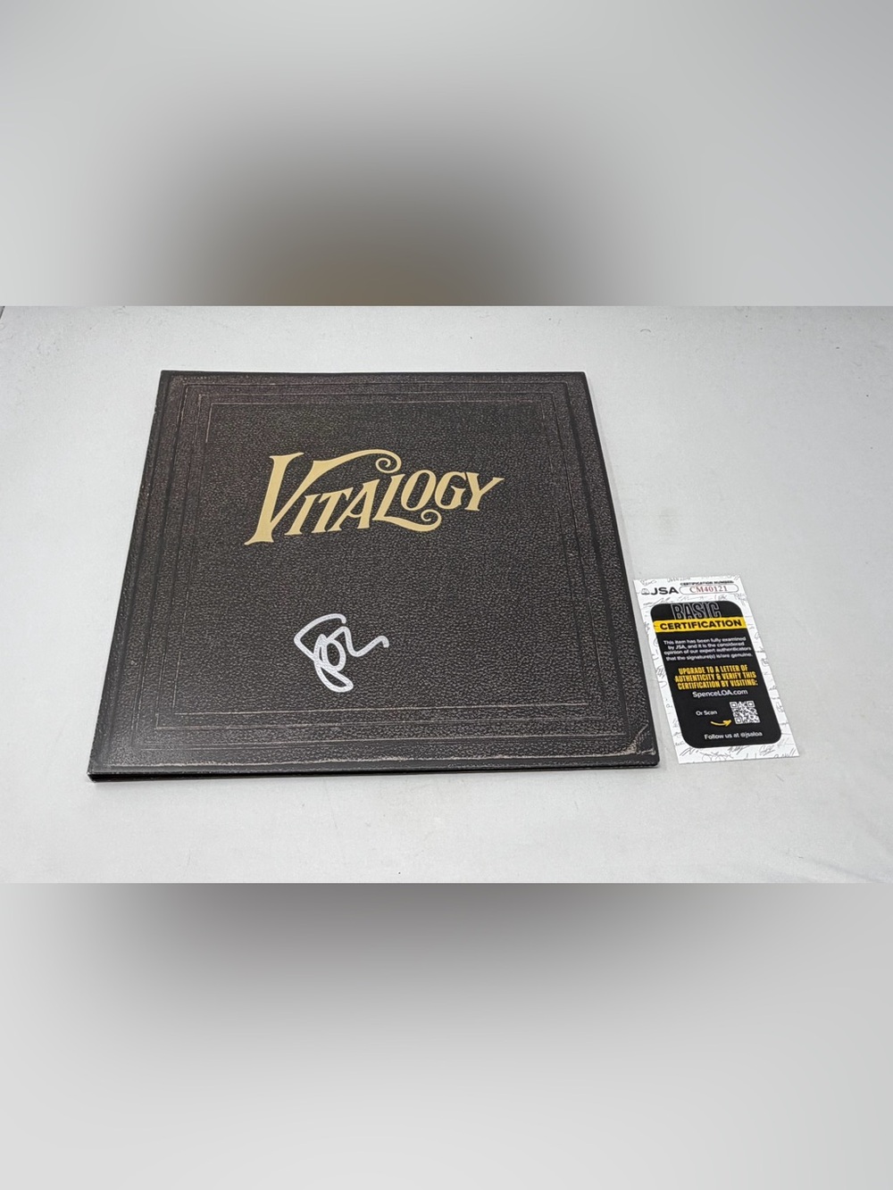 Stone Gossard signed Pearl Jam Vitalogy Album JSA COA‎